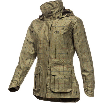 Baleno Womens Pembroke Jacket - Khaki Tweed